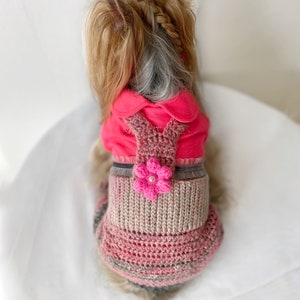 crochet dog clothes sweater pattern