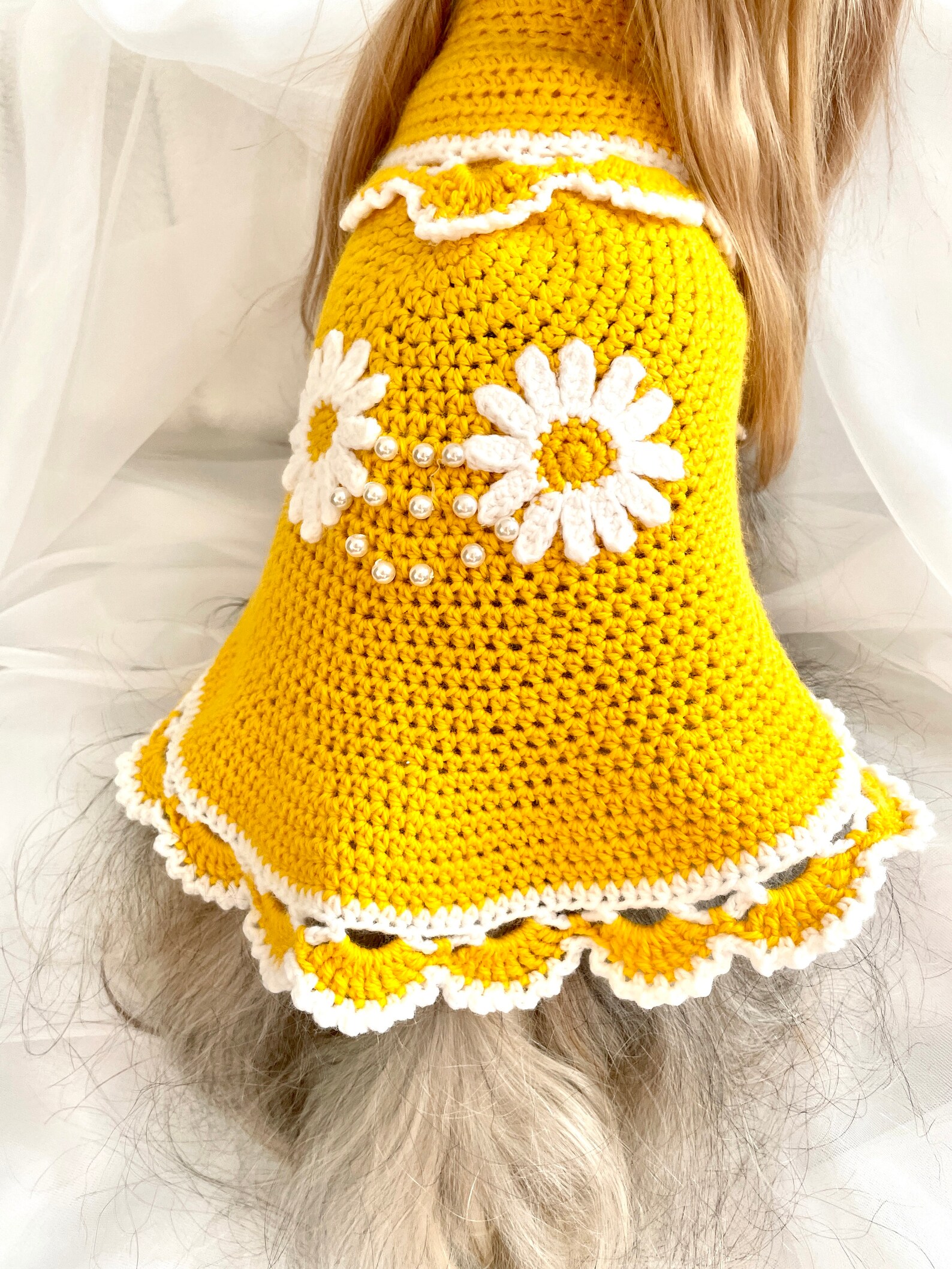 DOG Sweater Crochet PATTERN Dog Dress Doll Clothes Pattern Etsy