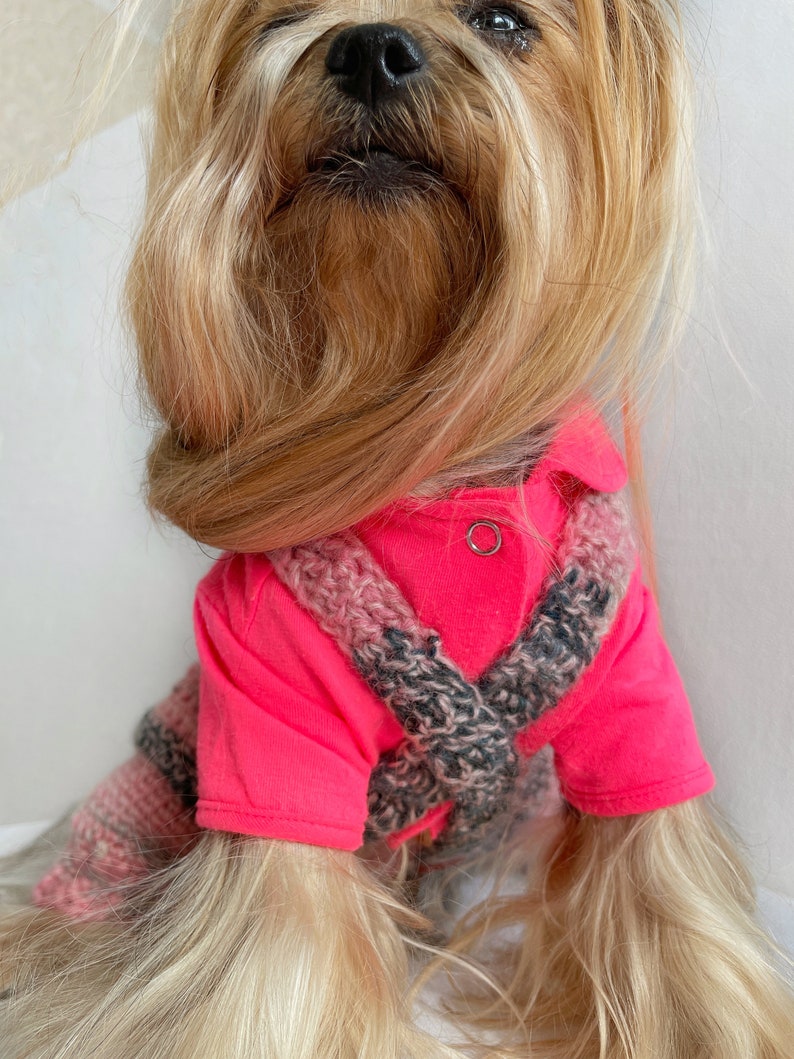 crochet dog clothes sweater pattern
