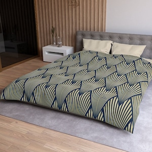 Classic Art Deco Pattern Geometric Stylish Texture Duvet Cover