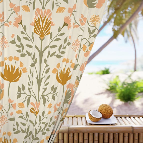 A Scandinavian Interpretation of William Morris Peach and Sage