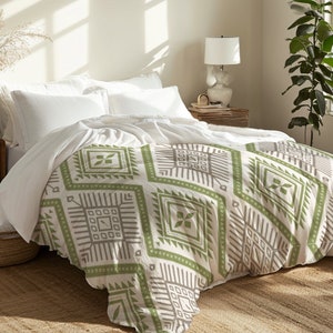 Minimalist Aztec Seamless Tribal Duvet Cover