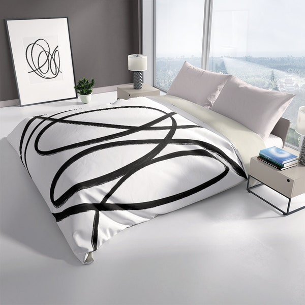 White Duvet Cover Etsy