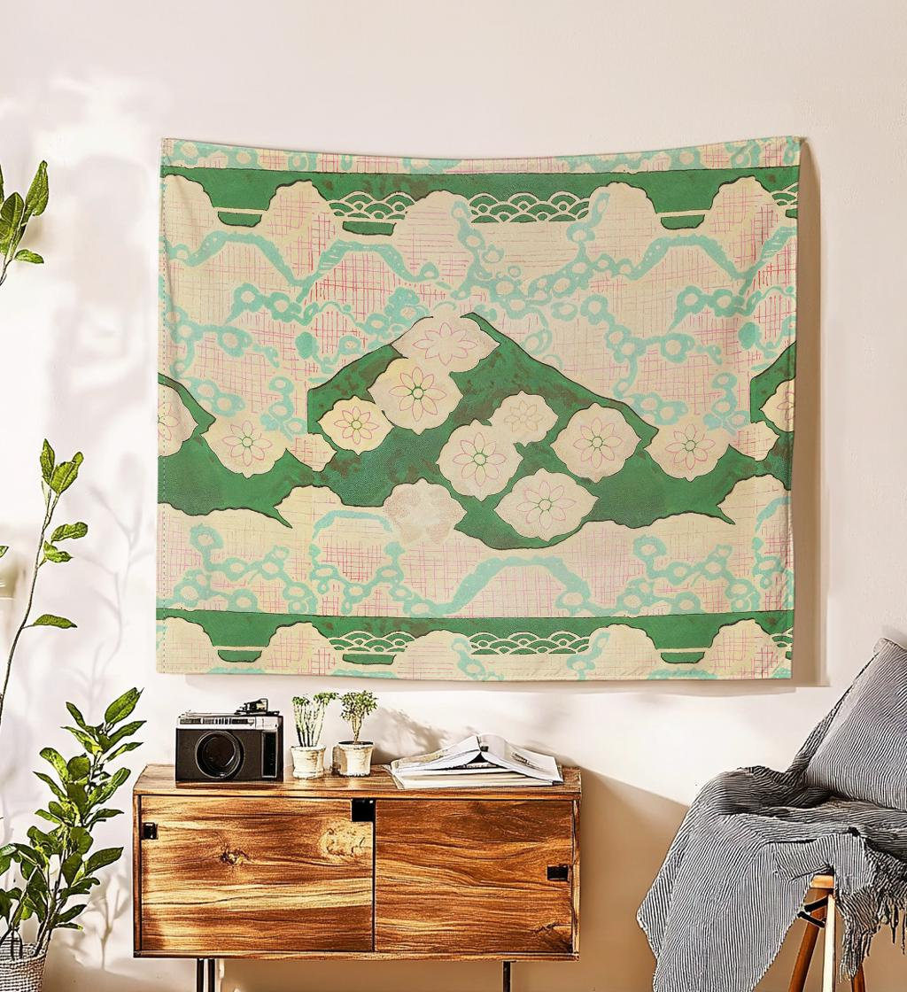 Vintage Tapestry Japanese - Etsy
