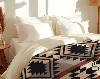 Modern Navajo Pattern Southwest Duvet Cover