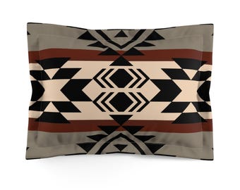Modern Navajo Pattern Southwest Pillow Shams - Set of 2