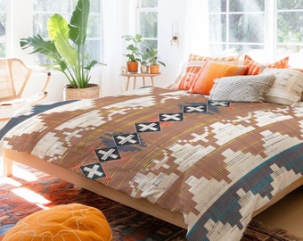 Aesthetic Modern Navajo South Western Design Duvet Cover