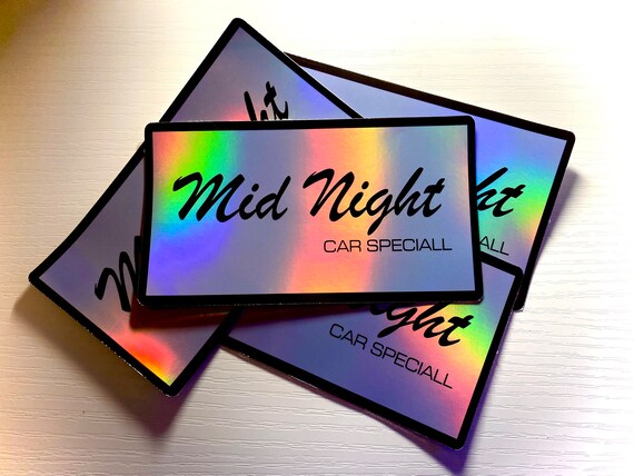 Midnight car special sticker deals