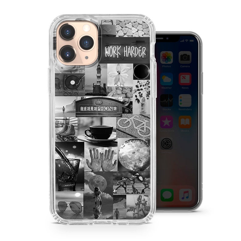 7 6+ XR X Aesthetic Collage Phone Case Abstract Cover for iPhone 12 Pro Max 8 XS 11 Mini