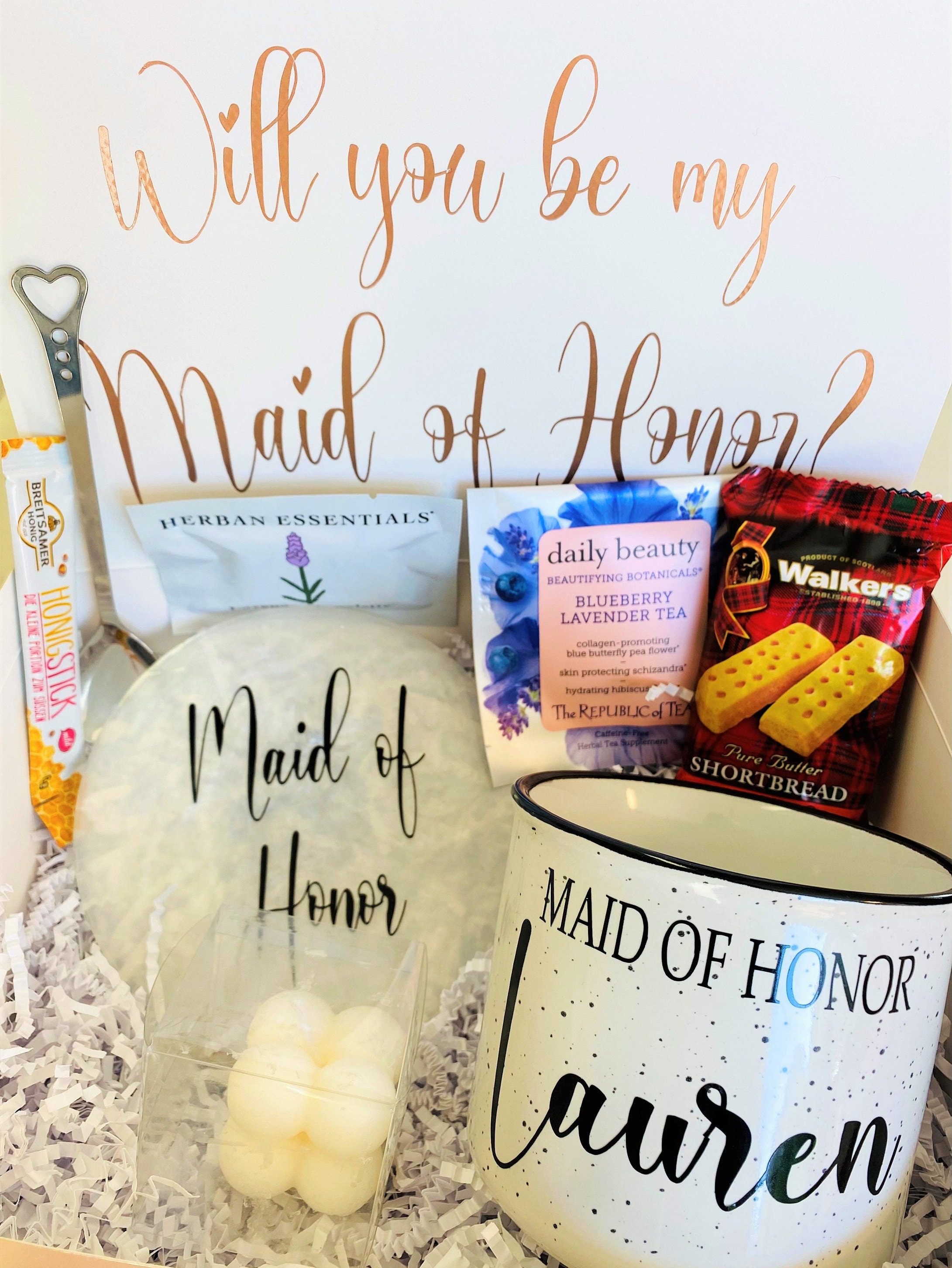 Bridal Party Proposal Gift Box Bridesmaid Proposal Gift Etsy