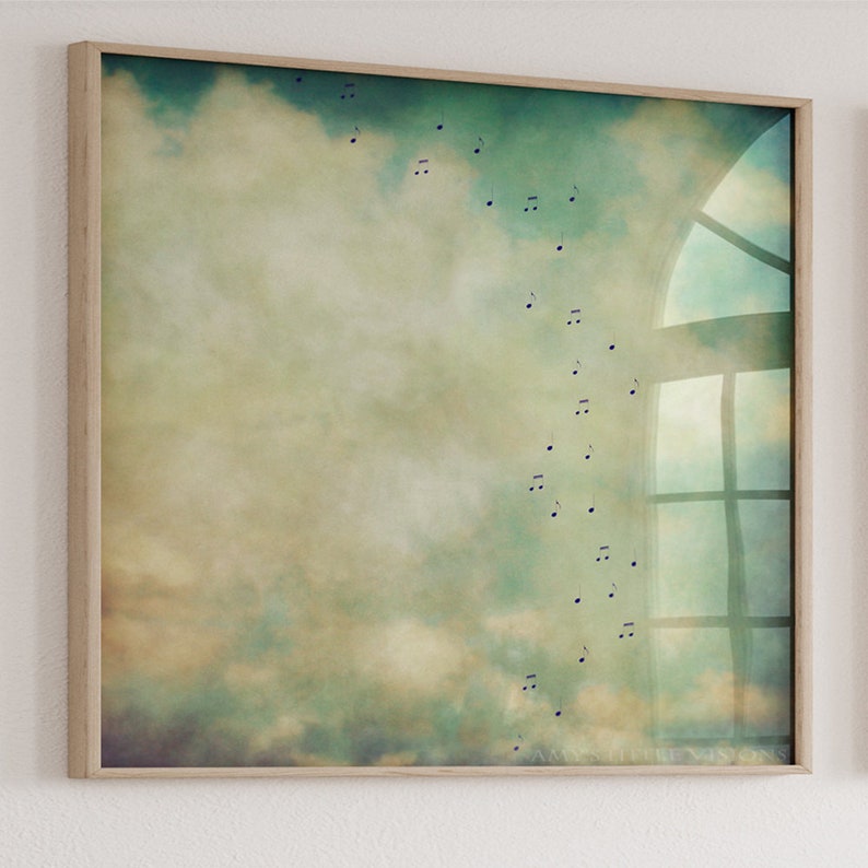 Cloud Wall Art Cloud Print Bedroom Art Nursery Art Living Etsy