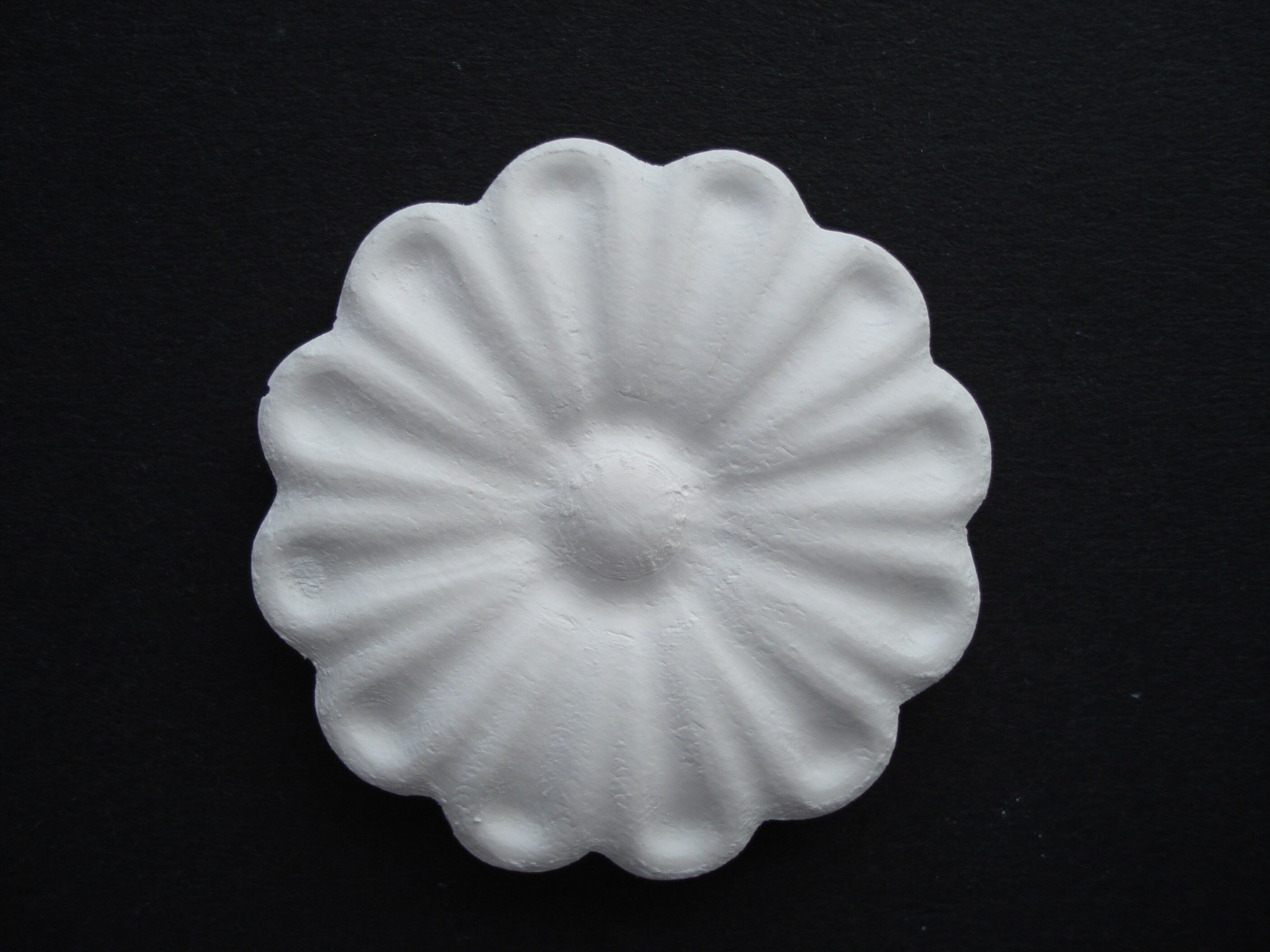 Plaster ornaments x 5 items Etsy