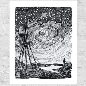 NOMADIC - Pen and Ink Illustration