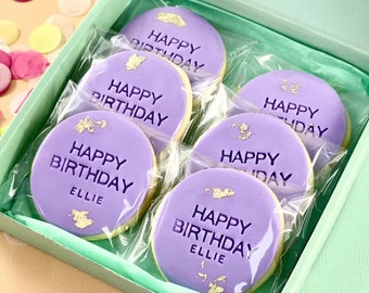 Happy Birthday Custom Decorative Cookies