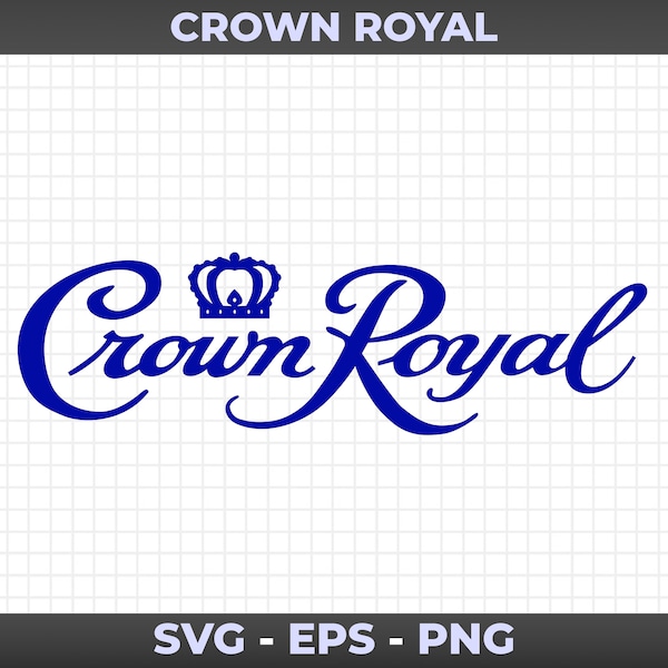 Crown Royal / Graphic, Logo, Clipart, SVG, EPS, PNG