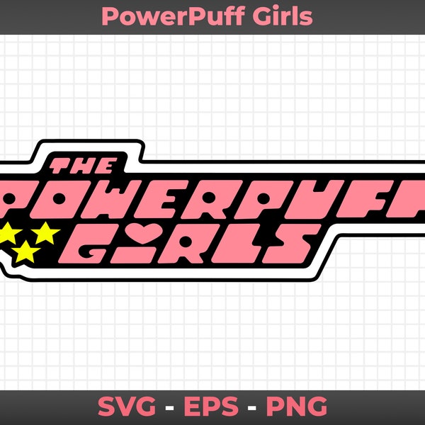 PowerPuff Girls / Graphic, Logo, Clipart, SVG, EPS, PNG