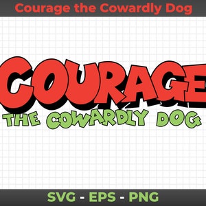 Courage the Cowardly Dog Beginner DIY Cross Stitch Kit 