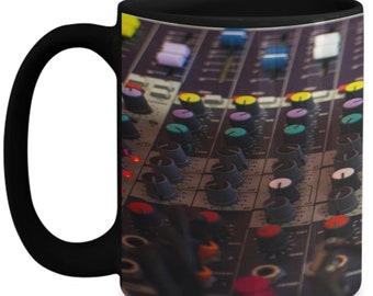 Mixing board coffee mug