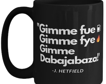 Misheard Lyrics Mug - 'fuel' By Metallica