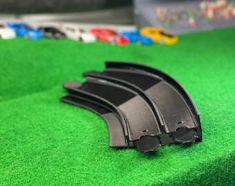 45 deg Banked Curve - Hot Wheels Track Compatible