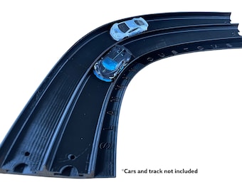 90 deg Banked Curve Hot Wheels Track Compatible
