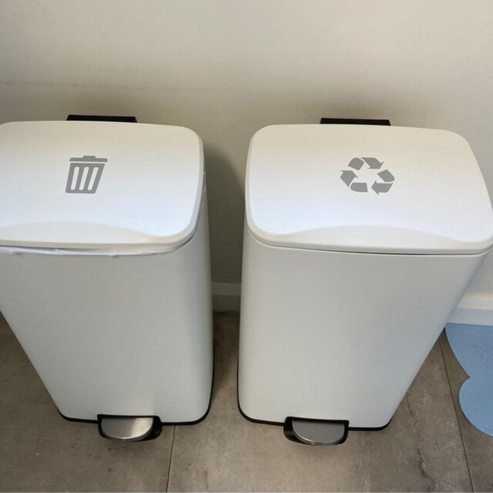 Recycle Rubbish Bin Decal Set Labels Stickers Bin Etsy Australia