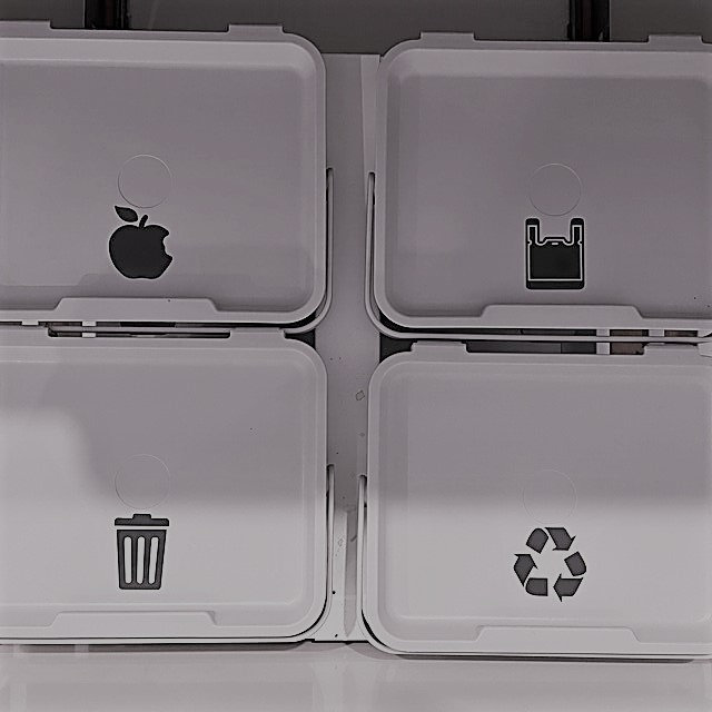 Recycle Rubbish Bin Decal Set Labels Stickers Bin Etsy Australia