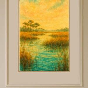 Everglades National Park Watercolor Poster Print - Unique Travel Wall Art Home Decor - Perfect Wedding or Birthday Gift #486