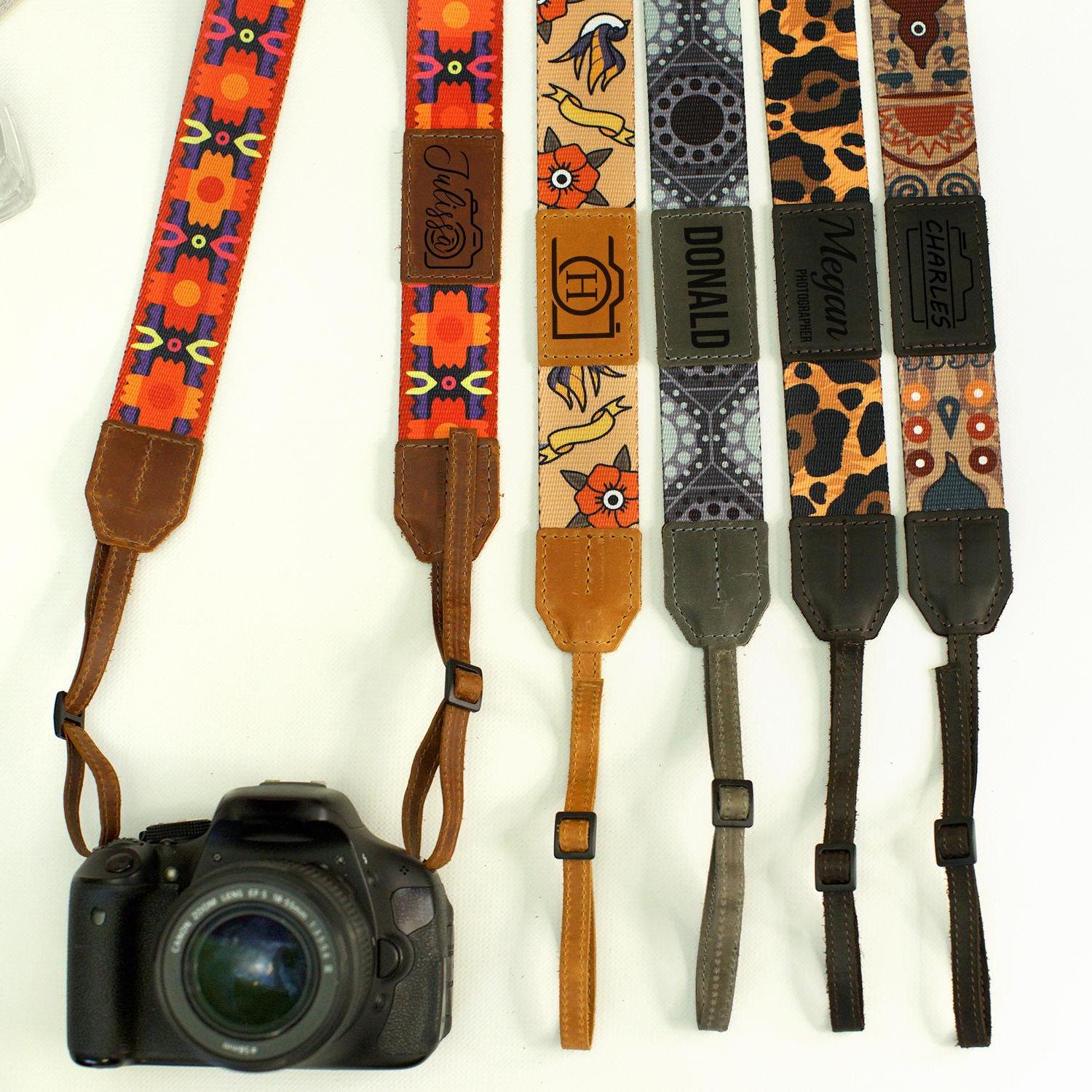 Cinghia Regolabile DSLR Tracolla Per Fotocamera Regolabile