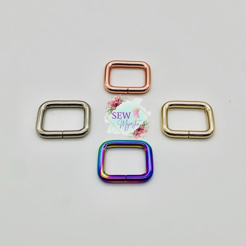 Gunmetal Square Ring - Etsy