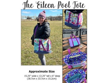 The Eileen Pool Tote PDF Sewing Pattern