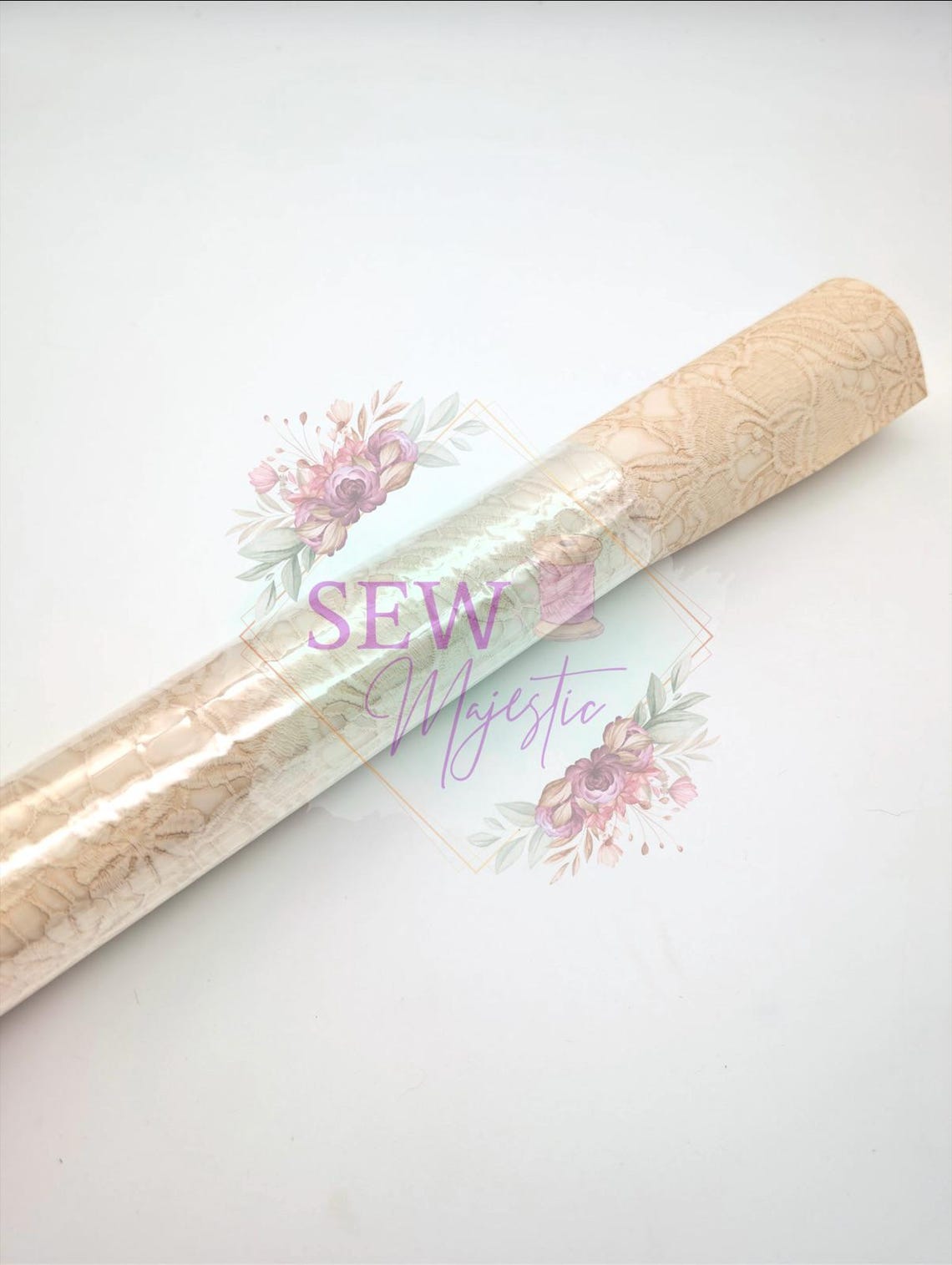 Blooming Embossed Vinyl, for Sewing, for Bagmaking, Vinyl Fabric ...