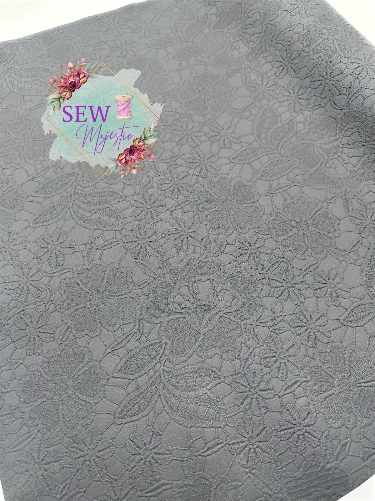 Blooming Embossed Vinyl, for Sewing, for Bagmaking, Vinyl Fabric ...