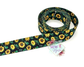 1" Sunflower 5 Yards, Seatbelt Webbing