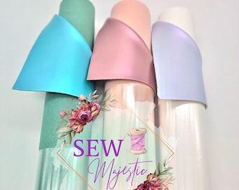 Pearlescent Vinyl, For Sewing, For Bagmaking, Fabric, Custom Vinyl, Metallic Sheen, 18" Roll, Sew Majestic, Faux Leather,