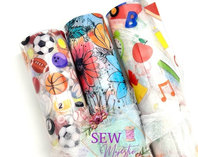 Clear TPU Vinyl, for Sewing, for Bagmaking, Vinyl Fabric, 18 Roll of Vinyl, Vinyl Fabric, Sew