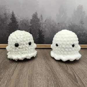 Crocheted Stuffed Ghost