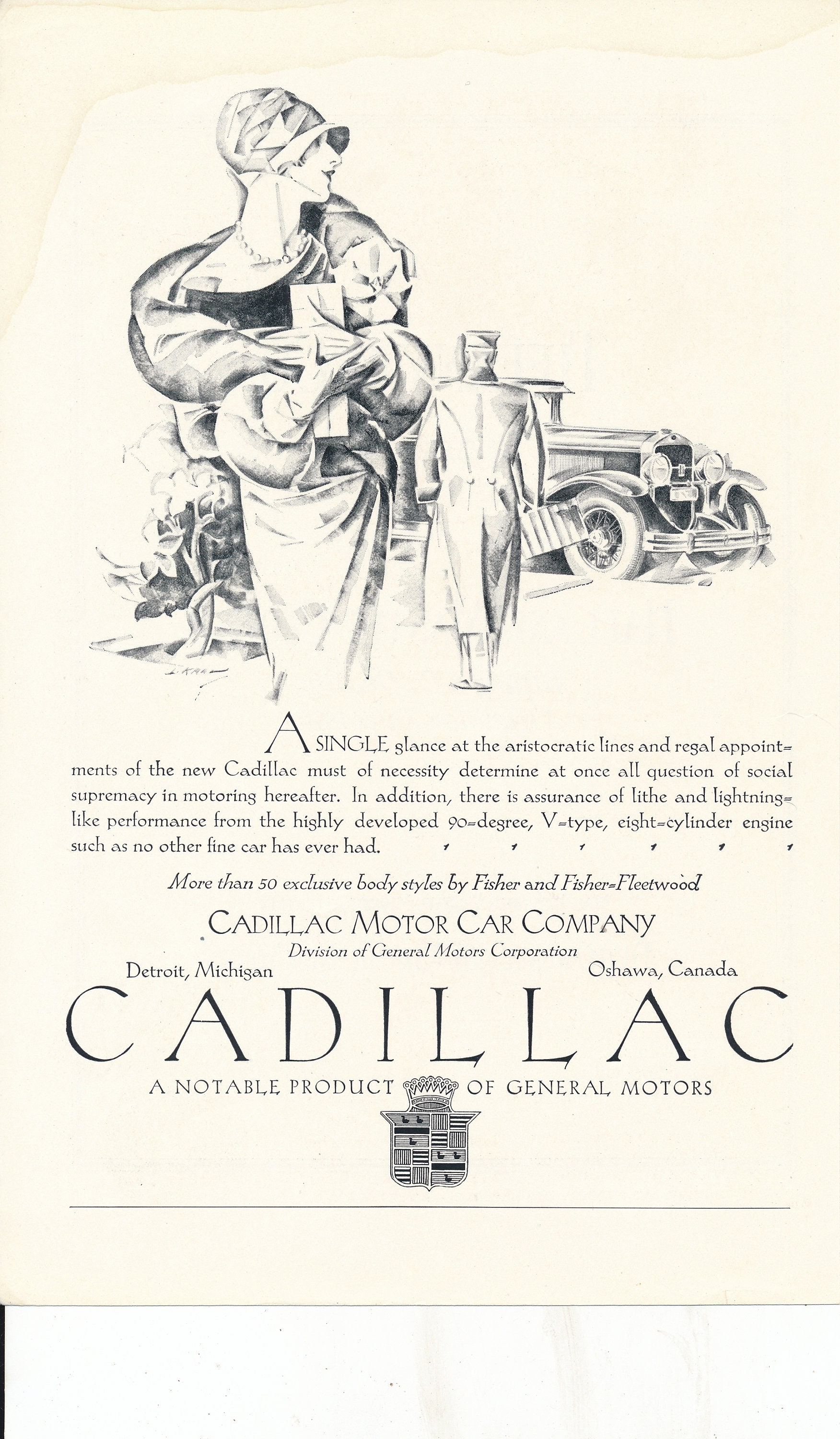 4 Vintage Cadillac Magazine Ads From the 1920's and 1930's - Etsy
