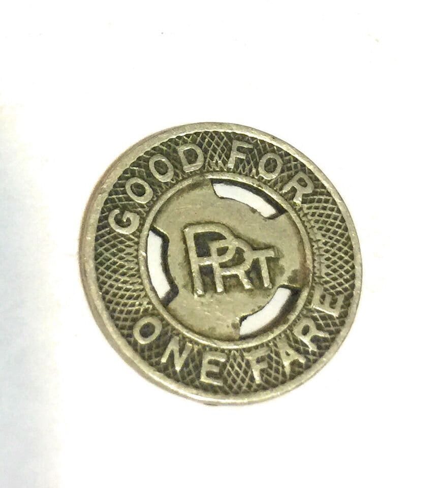Philadelphia Rapid Transit Fare Token - Etsy
