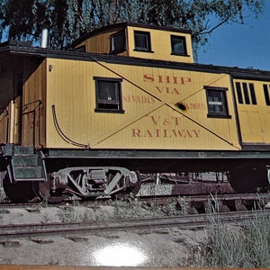 Virginia et Truckee, trois cartes postales couleur 5,5 x 9 par Lyman Cox Vanishing Vistas