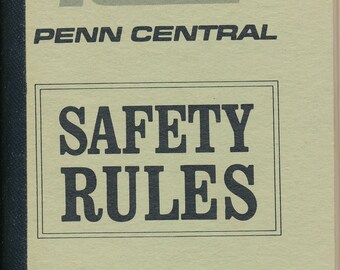 ペン・セントラル鉄道の道路および構造物の保守に関する安全規則 1968年7月1日採用