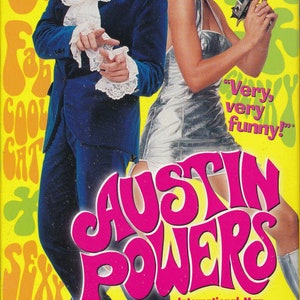 Austin Powers International Man of Mystery VHS