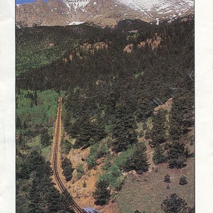 Manitou and Pikes Peak Cog Railway Lot of 5 Brochure/timetables - Etsy