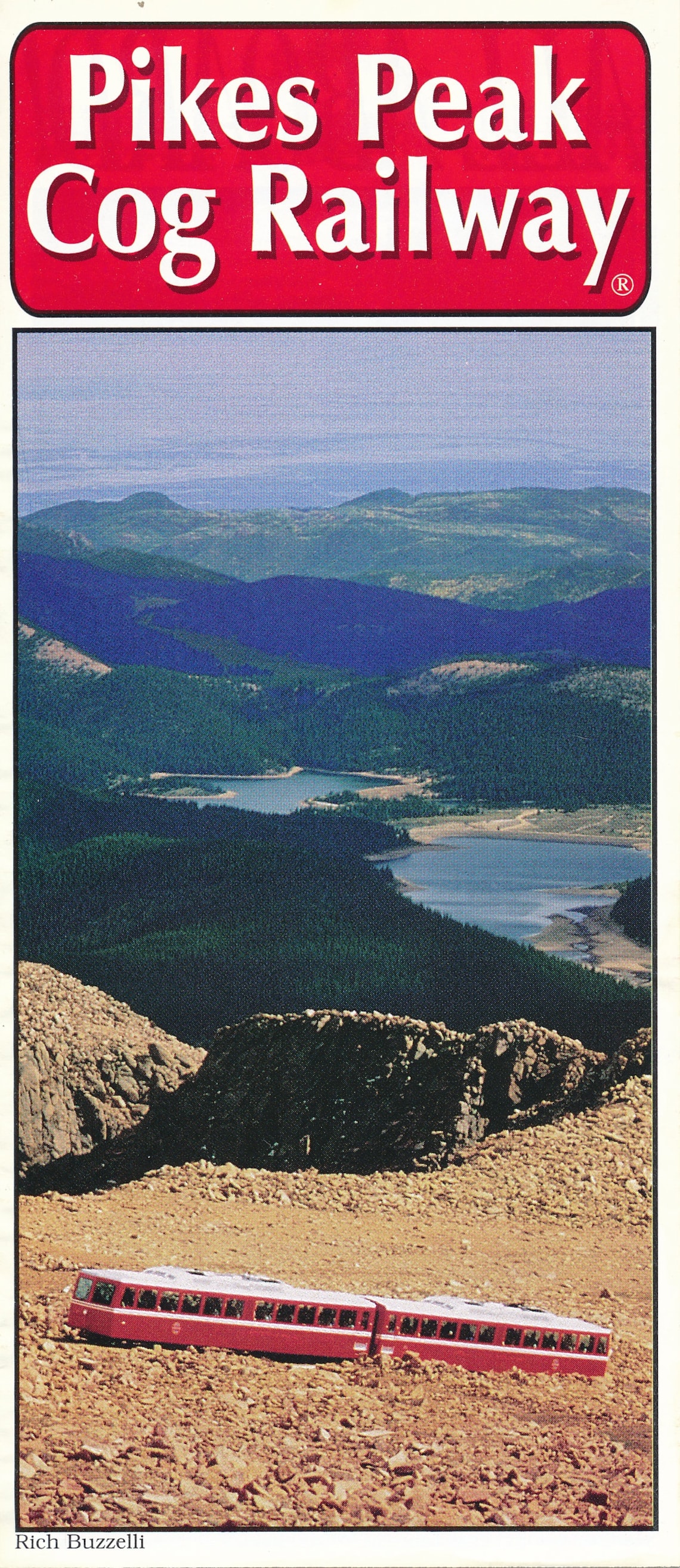 Manitou and Pikes Peak Cog Railway Booklet by the American Society of ...