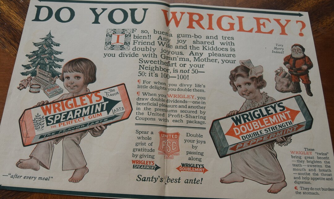 Vintage Antique Magazine Print Ad's 1900's Assortment of Sizes Lot