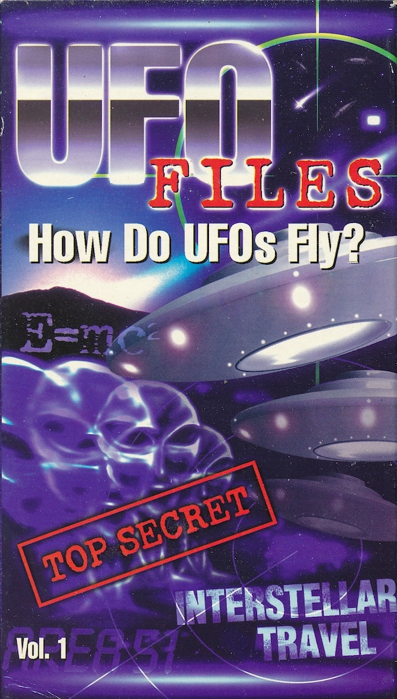 UFO Files 5 Video Box Set VHS - Etsy