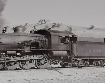 洋書　サザンパシフィック鉄道蒸気機関車写真集　The 4300 4-8-2's サザン パシフィック鉄道 7.5 x 9 6 枚のビンテージ白黒写真 6