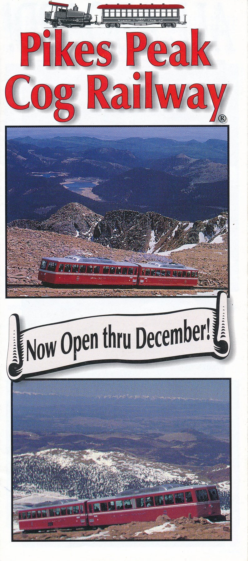 Manitou and Pikes Peak Cog Railway Lot of 8 Brochure/timetables - Etsy