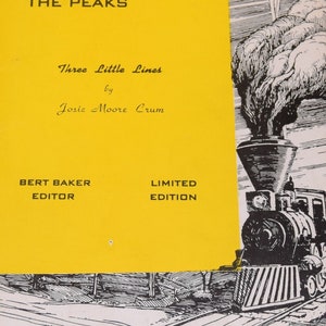 Rails Among The Peaks par Josie Moore Crum 1956