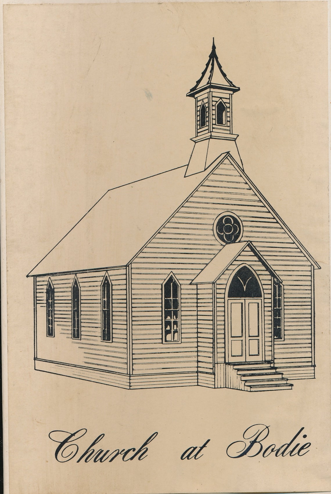 Historical Scale Miniatures HO Scale Church at Bodie - Etsy